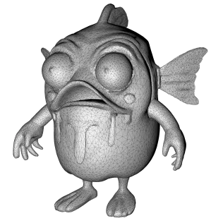 Sea Goblin Monsters – 10 High-Poly Kitbash Creature Pack - Model thumbnail 7