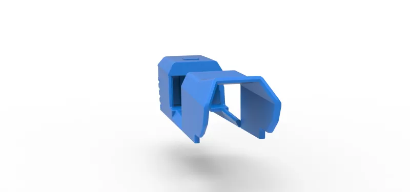 Hood of Pulling tractor Version 4 Scale 1:25 - Model preview 11