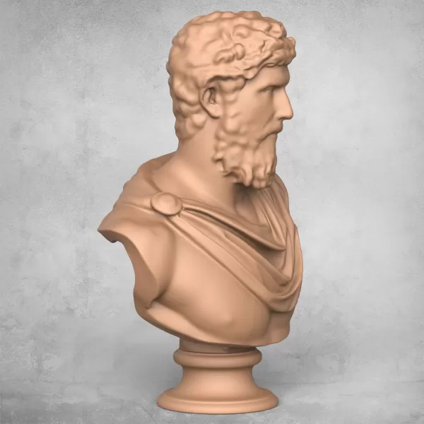 Lucius Verus Statue - Model preview 4