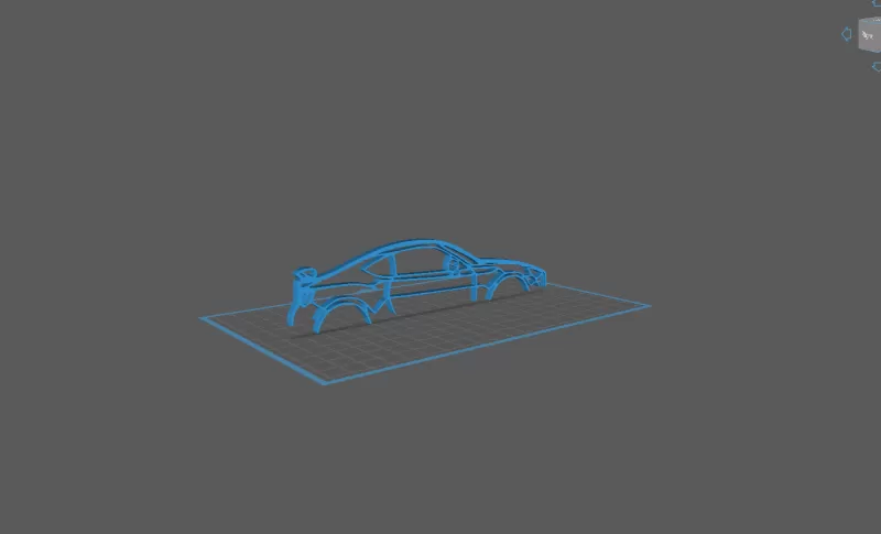 Subaru - BRZ Wall Art - Model preview 1