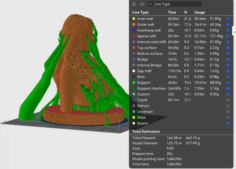 Lindsay Lohan 3D Bust Print - Model preview 9