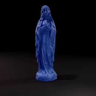 Virgin Mary Statue 3D Print Model - Model thumbnail 1