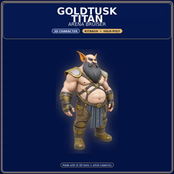 Stylized Elf Hero Pack – 10 Character Variants | Kitbash | - Model preview 14