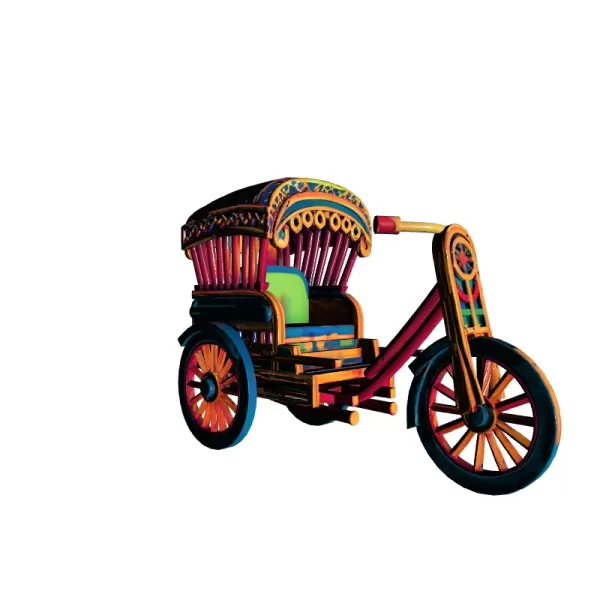 Bike Toy Model Design STL Files - Model preview 4