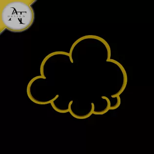 Simple Cloud Symbol - 2D Art