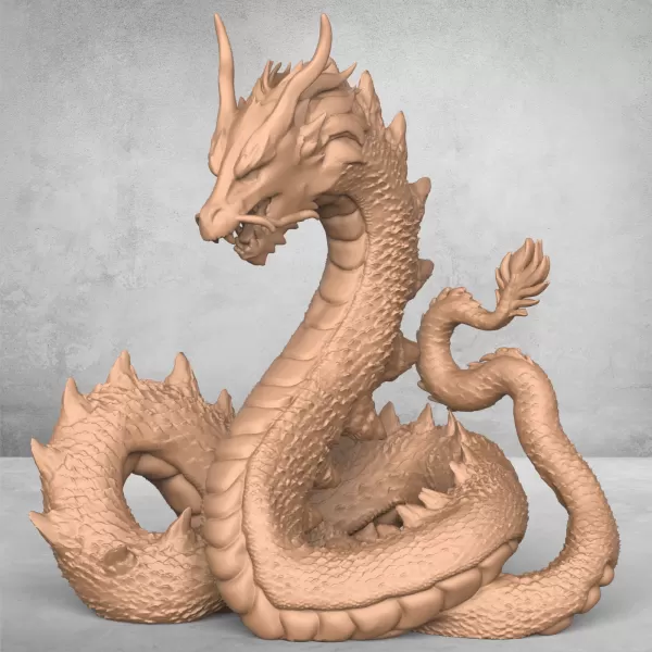 Chinese Monster Dragon - Model preview 1