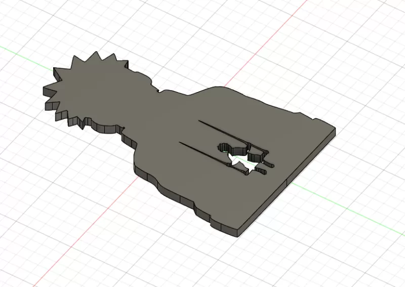 Silhouette de Naruto - Model preview 2