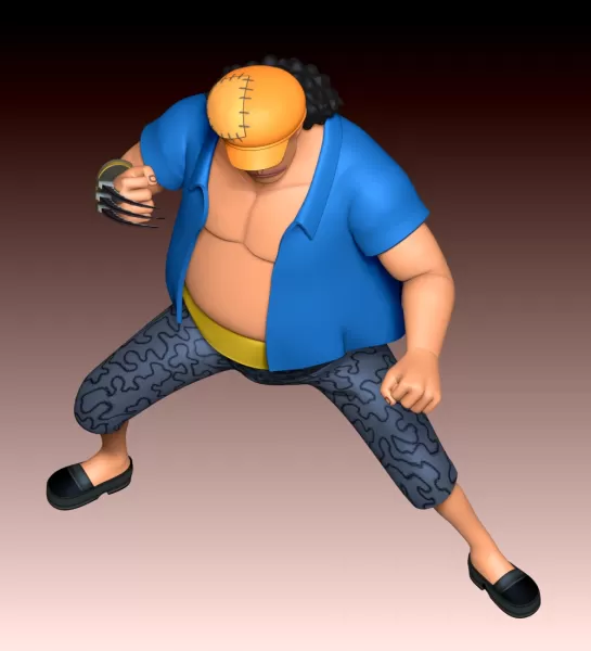 Marshall D Teach Young - One Piece - Model preview 5