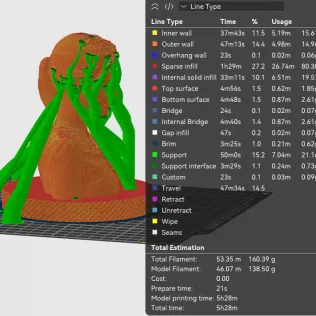 Rebecca Romijn 3D Bust Print - Model thumbnail 2