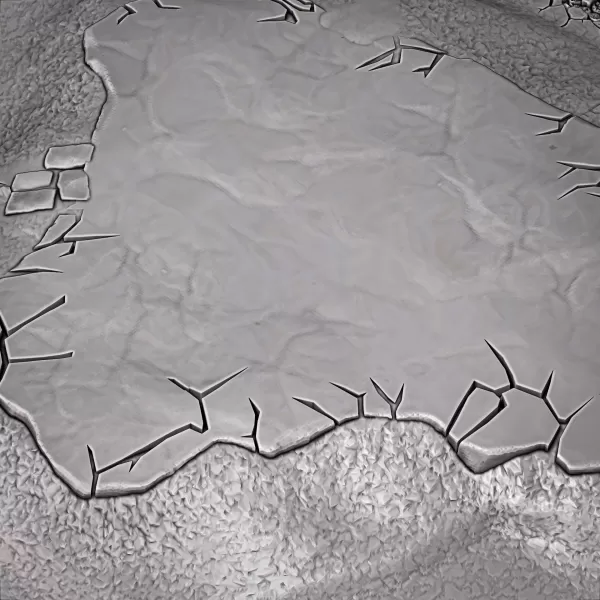 Modular Sci-Fi Battle Board – Realm-Style Gameboard (6 Tiles) - Model preview 10