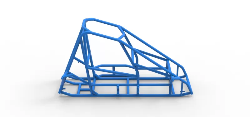 Frame of Quarter Midget Scale 1:16 - Model preview 14