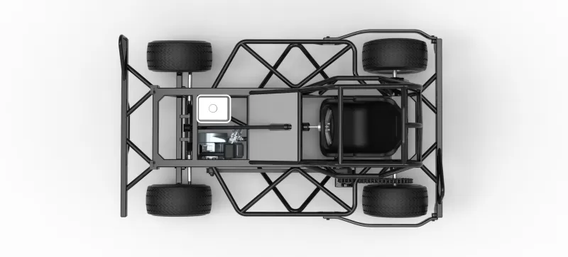 BriSCA Micro Formula 2 Stock Car Base Scale 1:16 - Model preview 11