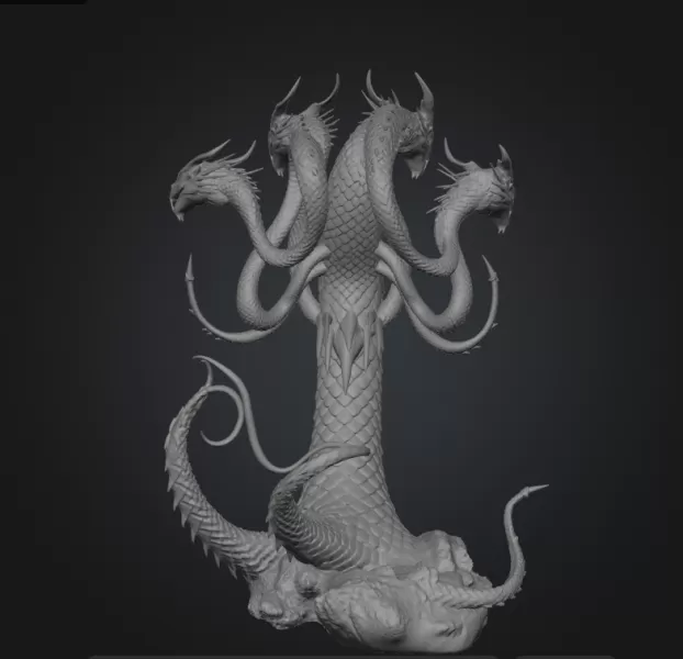 Mystic Hydra - Model preview 3