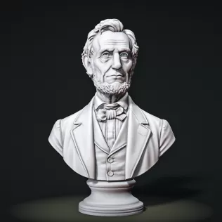 Abraham Lincoln #RoZ - Model thumbnail 1