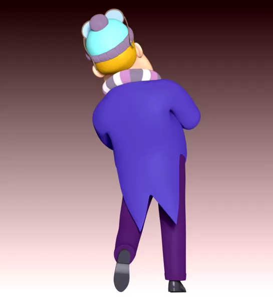 Mayor Humdinger FanArt - Model preview 9