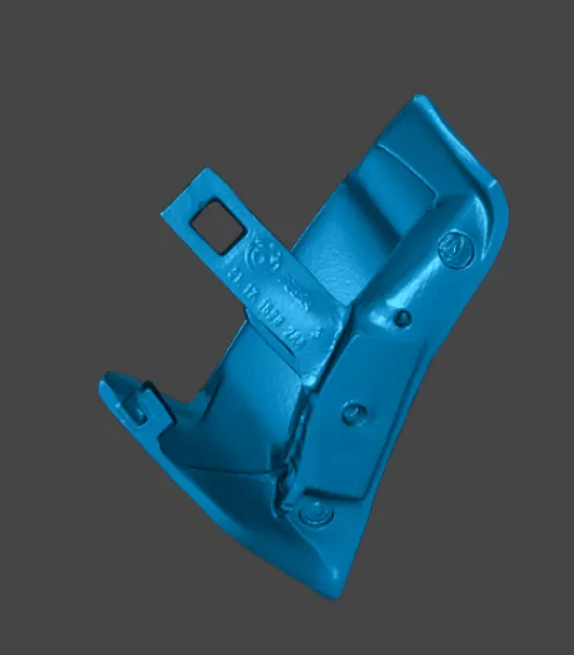 Real scale BMW 3er E30 rear bumper end piece 51121888287 511218 - Model preview 5