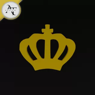 Simple Crown Symbol - 2D Art