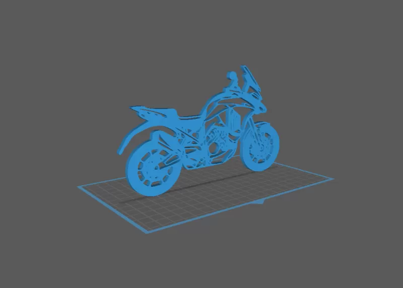 Ducati - Multistrada Wall Art - Model preview 1