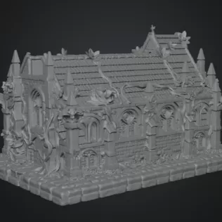 Blossom Cathedral STL File for 3D Print - Model thumbnail 16