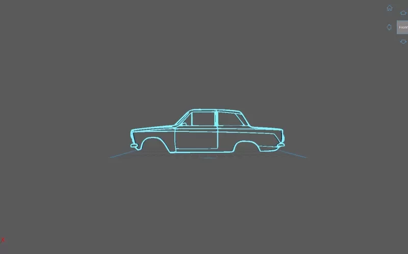 Lotus - Cortina 1966 Wall Art - Model preview 1