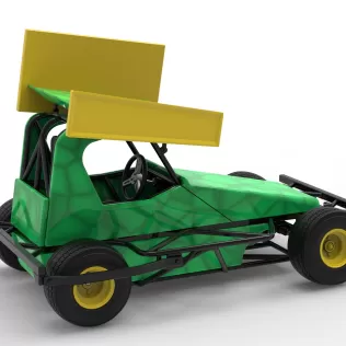 BriSCA Micro Formula 2 Stock Car Scale 1:16 - Model thumbnail 19