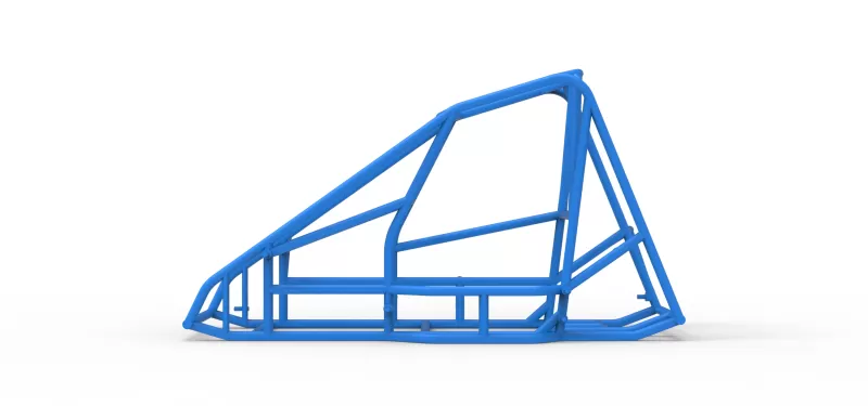 Frame of Quarter Midget Scale 1:16 - Model preview 6