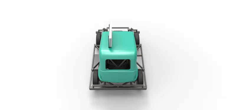 New Zealand Ministock car Scale 1:25 - Model preview 17