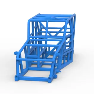 Frame of Dwarf car Scale 1:25 - Model thumbnail 4