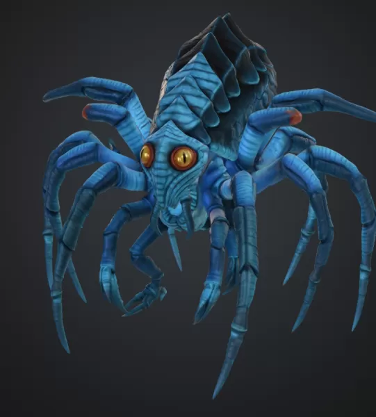 spinnen monster - Model preview 1