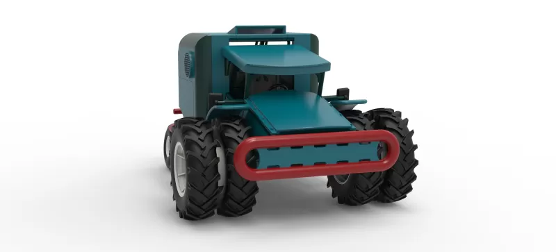 Racing Combine Harvester Version 2 Scale 1:25 - Model preview 23