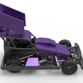 New Zealand Superstock car Version 4 Scale 1:25 - Model thumbnail 23