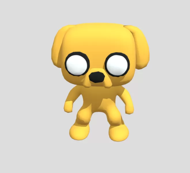 Funko Pop! Adventure Time - Jake the Dog - Model preview 1