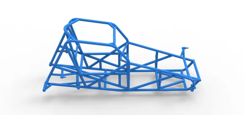 Frame for Sprint car Version 2 Scale 1:25 - Model preview 14