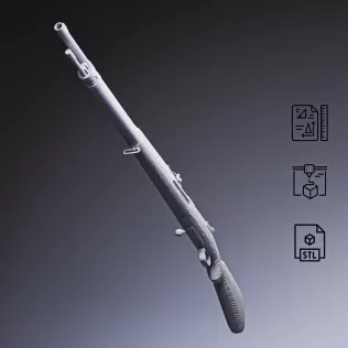 Gewehr 98 Bolt-Action Rifle #RoZ - Model thumbnail 1