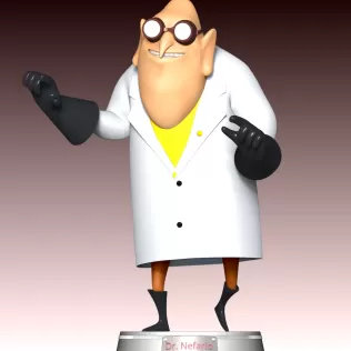 Dr. Nefario - Despicable Me - Model thumbnail 2