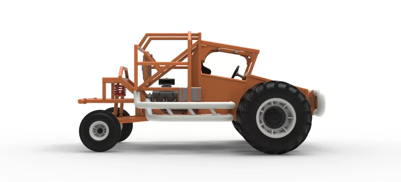 Racing Combine Harvester Base Scale 1:25 - Model preview 19