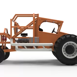 Racing Combine Harvester Base Scale 1:25 - Model thumbnail 19