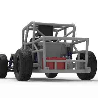 Dwarf car Base Version 2 Scale 1:25 - Model thumbnail 15