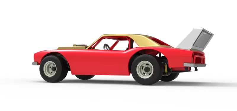 Vintage Semi-Late Model Stock Car Scale 1:25 - Model preview 13