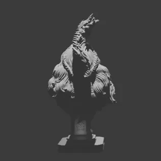 Old Man yell - Model thumbnail 2