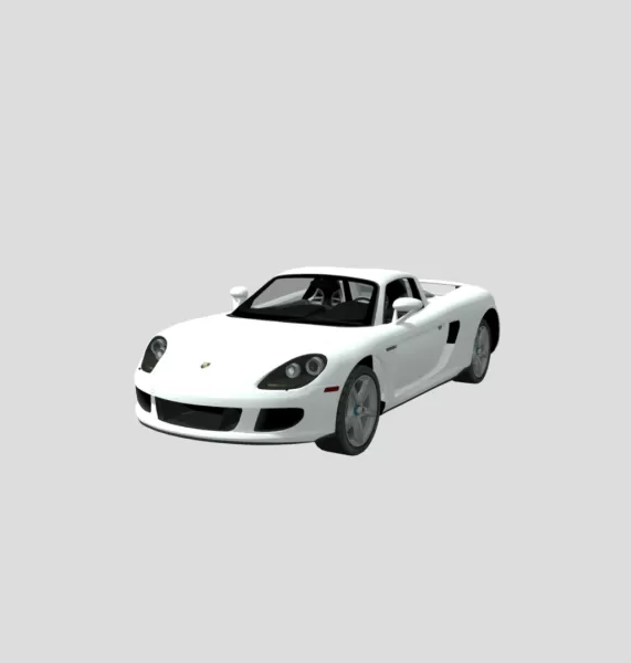 Porsche carrera gt 2008 - Model preview 1