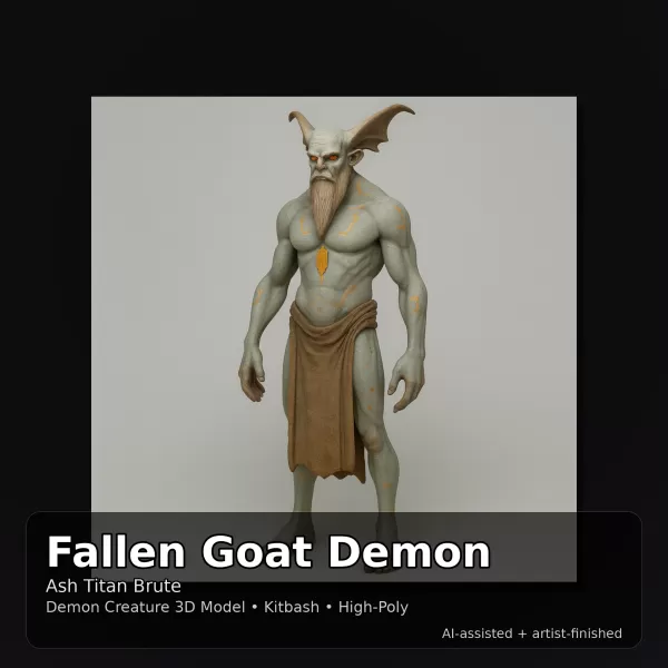 Fantasy Creature Kitbash Collection (High-Poly Character Pack) - Model preview 24