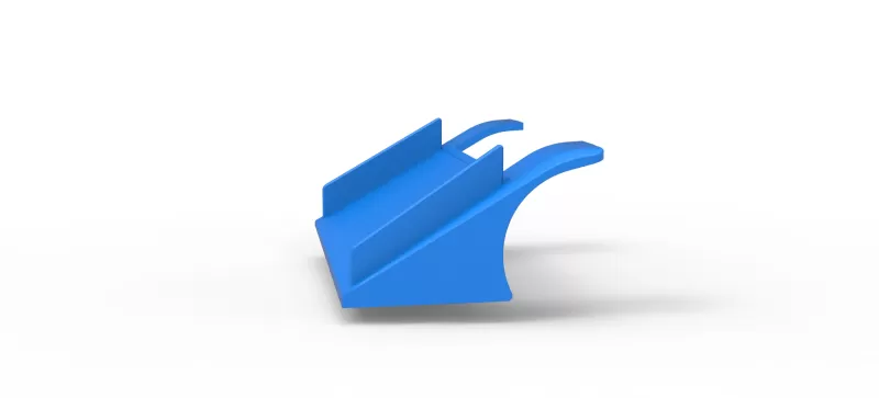 Nose of Wedge Dirt Late model Scale 1:25 - Model preview 7