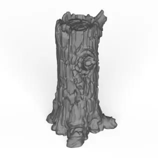Tree Stump - Model thumbnail 3
