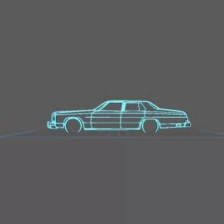 Chevrolet - Impala 1975 Wall Art
