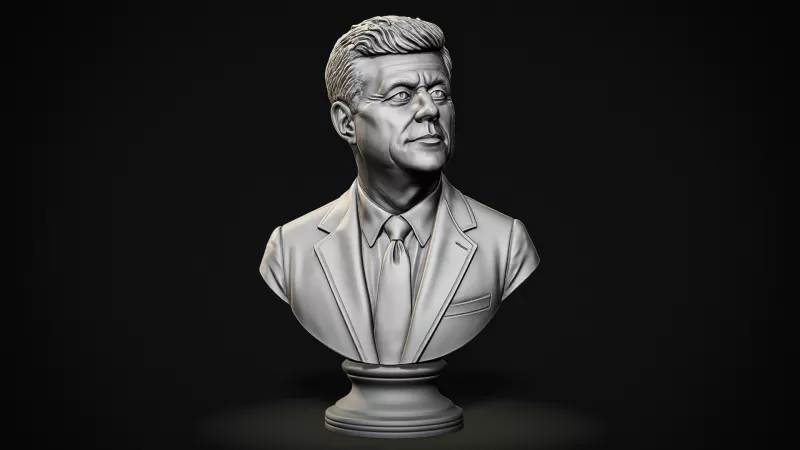 John F. Kennedy #RoZ - Model preview 1