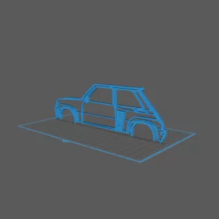 Renault - 5 Turbo Wall Art - Model thumbnail 1