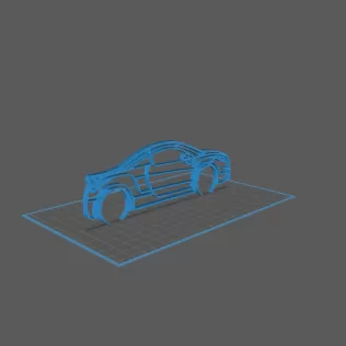 Peugeot - RCZ Wall Art - Model thumbnail 1
