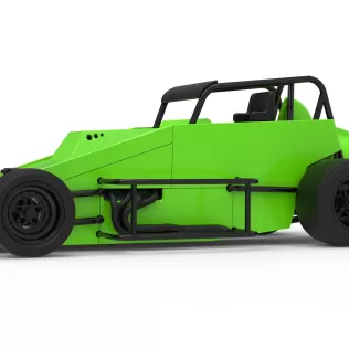 Pavement Silver Crown Car Version 3 Scale 1:25 - Model thumbnail 2