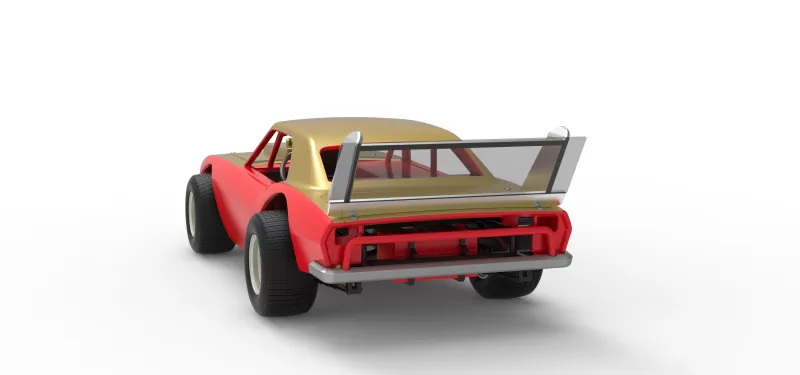 Vintage Semi-Late Model Stock Car Scale 1:25 - Model preview 14